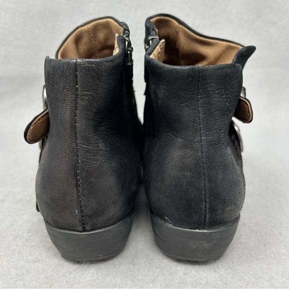 Dansko Boots Womens Size 38 7.5-8 Black Faithe Buckle Detail Ankle Bootie Casual - Picture 8 of 13